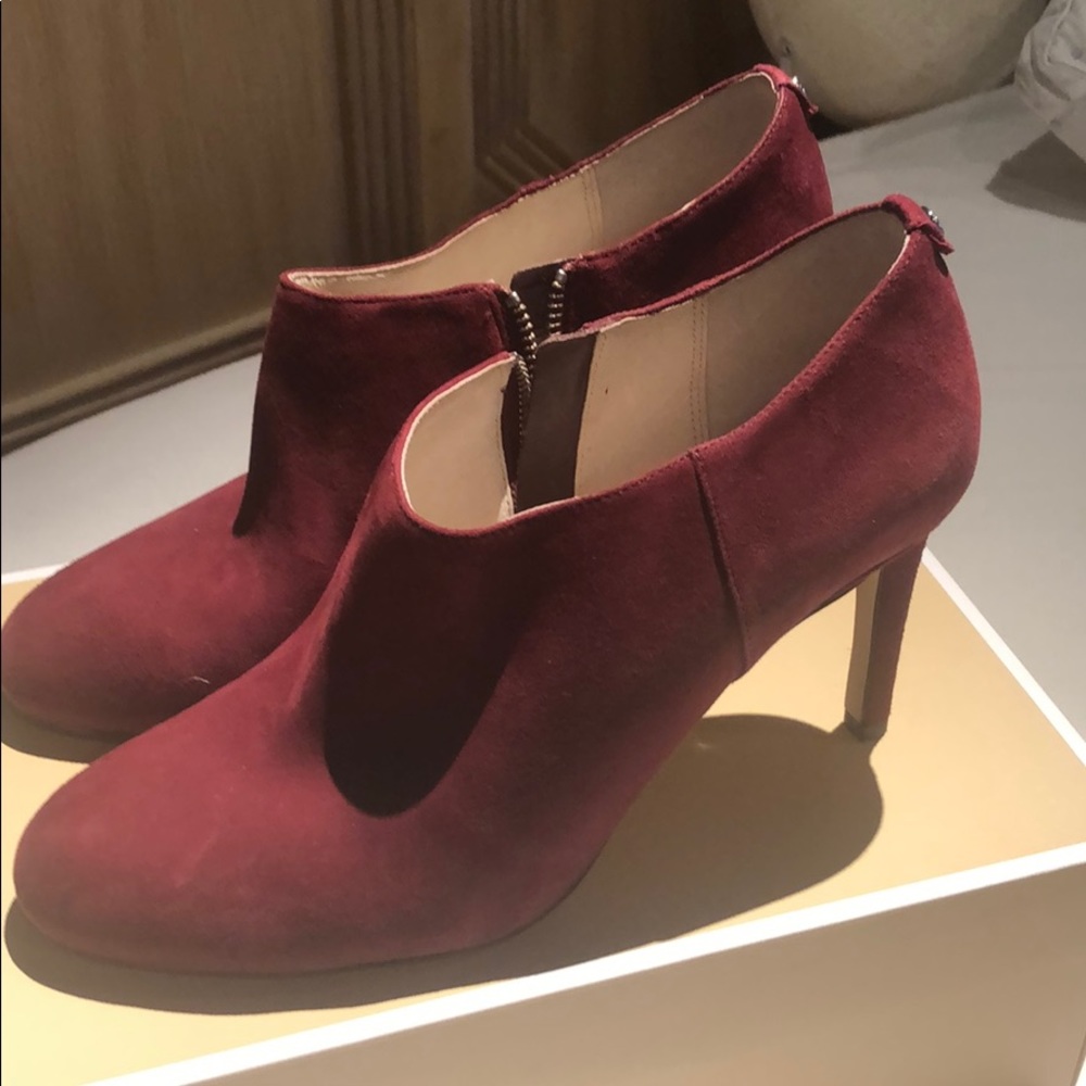 Michael Kors Suede Ankle Boot